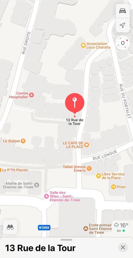 Studio Rdc La Tour Saint-Étienne-de-Tinée Dış mekan fotoğraf